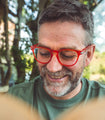 Lentes de Lectura con Filtro Azul  Loica Rojo